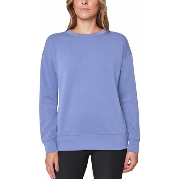 NWT Mondetta Womens Midweight Long Sleeve Scuba Sweatshirt Size XS $60 GG379 - Picture 1 of 4